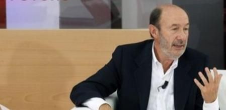 El secretario general del PSOE, Alfredo Rubalcaba.