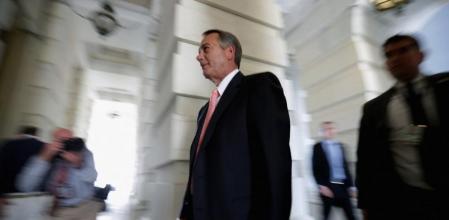 El 'speaker' John Boehner.