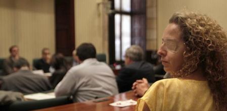 Ester Quintana, la mujer que asegura perdió un ojo por el disparo de una pelota de goma