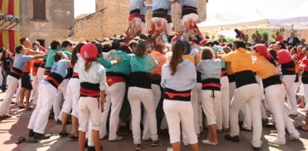 La col·laboració entre les colles va ser exemplar al Concurs7 de Torredembarra