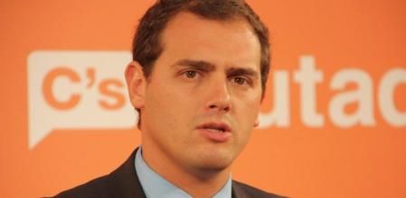 Albert Rivera, en rueda de prensa
