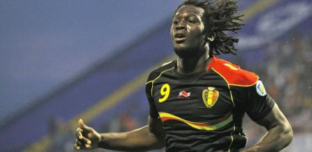 Romelu Lukaku celebra su gol ante Croacia