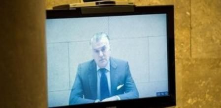 El extesorero del PP, Luis Bárcenas, ha declarado como demandado por videoconferencia desde la cárcel en el juicio celebrado en el Juzgado de Primera Instancia e Instrucción número 4 de Toledo