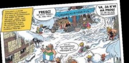 La versión catalana de Astérix y los pictos