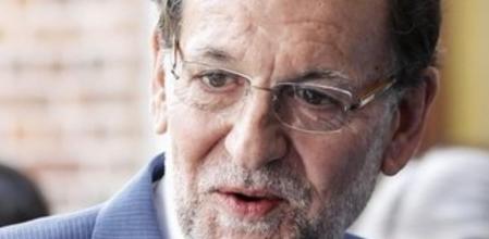 El presidente del Gobierno español, Mariano Rajoy, a su llegada a la reunión de los líderes del Partido Popular Europeo (PPE) en Meise, a las afueras de Bruselas (Bélgica).