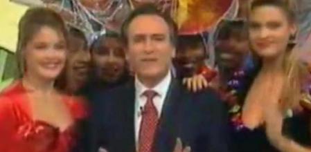 El cantante presentó en 1992 y durante dos temporadas un programa que repasaba los goles de la jornada de fúbol.