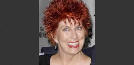 La actriz de doblaje Marcia Wallace, voz de Edna Krabappel.