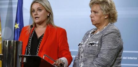 Las presidentas de la Fundación Víctimas del Terrorismo (FVT), Mari Mar Blanco