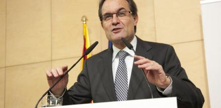 Artur Mas en la entrega de los premios Trias Fargas de la CatDem