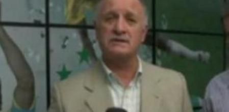 El seleccionador brasileño, Luís Felipe Scolari