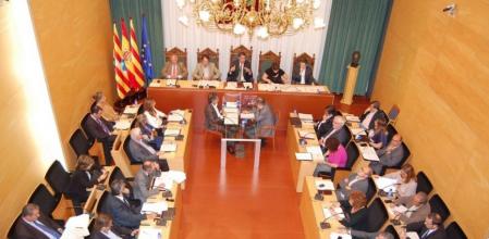 Pleno del mes de octubre en el ayuntamiento de Badalona