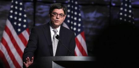 El secretario del Tesoro estadounidense Jacob Lew