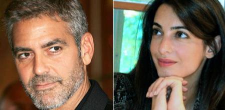 George Clooney y Amal Alamuddin