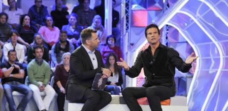Lorenzo Lamas y Jorge Javier Vázquez en 'Hay una cosa que te quiero decir'