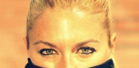 La agente Olga Maeso pertenece a la Unidad de Tiro de los Mossos d'Esquadra