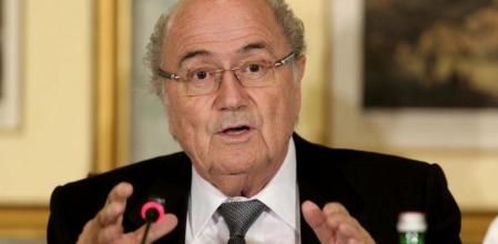 El presidente de la FIFA, Joseph Blatter