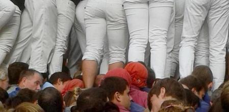 Detall de la pinya del 4d9f dels Capgrossos a Mataró