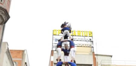 3d9f dels Castellers de la Vila de Gràcia a Granollers