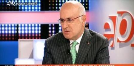 Imagen de la entrevista a duran en Antena 3