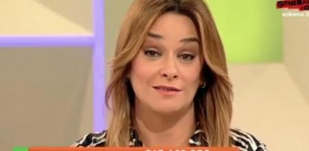 Toñi Moreno se quedó molesta con la llamada que criticaba el programa.