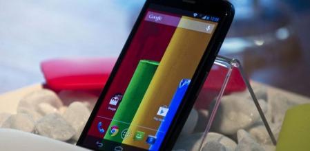 El smartphone 'low cost' Motorola Moto G se presentó en noviembre de 2013 en Sao Paulo (Brasil)