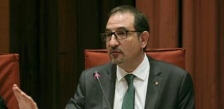 El conseller de Interior, Ramon Espadaler, en el Parlament.