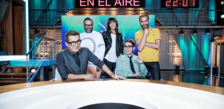 Buenafuente y el resto de colaboradores.