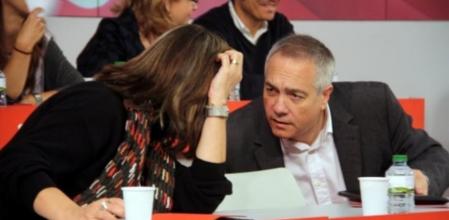 Pere Navarro en el Consell Nacional extraordinario del PSC