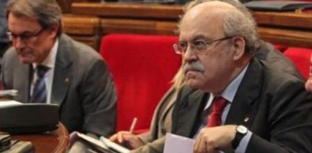 El conseller de Economía de la Generalitat de Catalunya, Andreu Mas-Colell, en el Parlament.