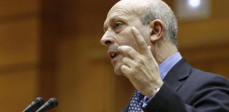 El ministro de Educación, Cultura y Deporte, José Ignacio Wert, en un pleno del Congreso este mes de noviembre
