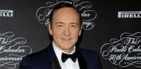 El actor Kevin Spacey,en la fiesta de 50 aniversario del calendario Pirelli