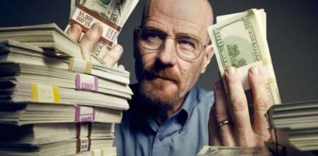 Los protagonistas de 'Breaking Bad' ganaron 1,2 millones de dólares en la última temporada.