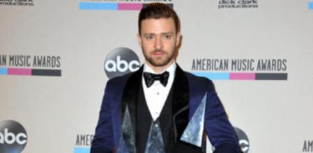 Justin Timberlake en los American Music Awards