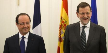 François Hollande y Mariano Rajoy, durante la Cumbre Hispanofrancesa de 2013