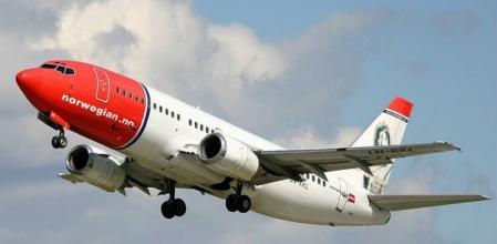 Un avión de Norwegian Air Shuttle