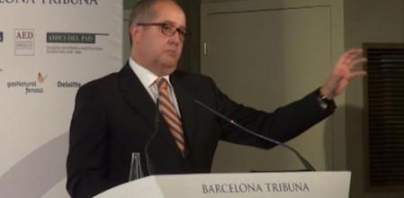 Felip Puig, en el foro Barcelona Tribuna