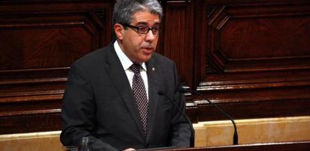 El portavoz Francesc Homs, en el Parlament