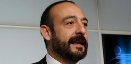 El portavoz de Ciutadans (C's), Jordi Cañas durante la rueda de prensa.