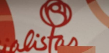 Rubalcaba durante su intervención en un acto público de su partido en Ejea de los Caballeros