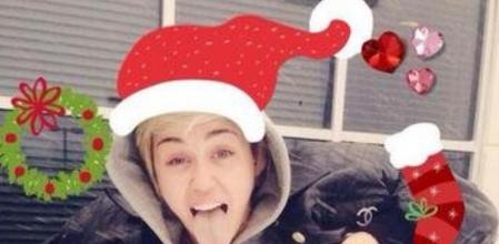 Imagen que la cantante Miley Cyrus ha tuiteado en Twitter