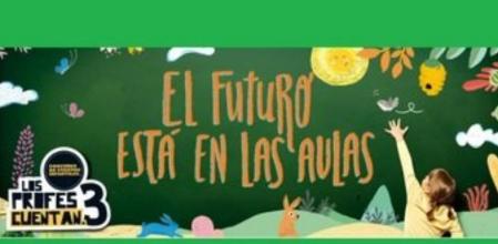 Cartel anunciador del concurso 'Los profes cuentan', que promueve Ecoembes