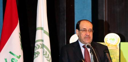 Nuri Al Maliki en Bagdag en una imagen de este mes de diciembre