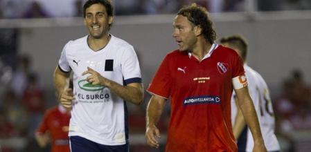 Los hermanos Milito volvieron a coincidir en el partido de despedida de Gabriel