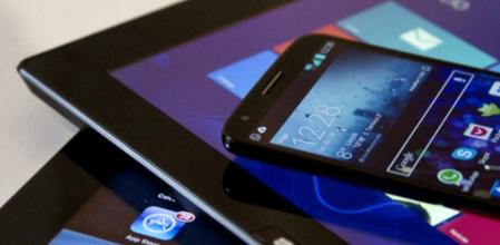 Smartphones, phablets y tablets de todos los tamaños