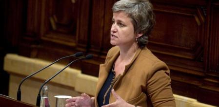 La portavoz de ERC, Anna Simó.