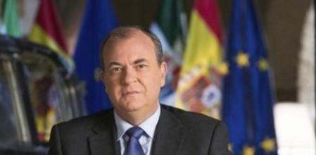 José Antonio Monago, durante su discurso de fin de año, en Mérida.