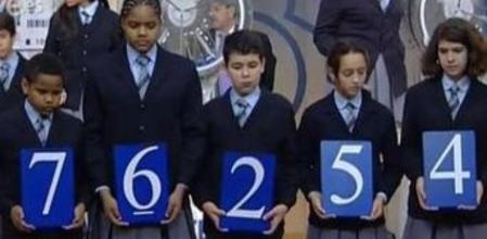 Captura de pantalla del primer premio del Sorteo del Niño 2014