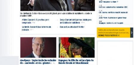 Portada de la versión digital del diario 'Le Monde' destacando la imputación de la Infanta