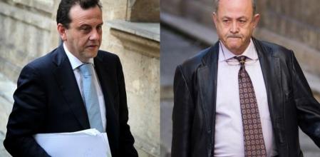 El Fiscal Anticorrupción de Palma de Mallorca, Pedro Horrach (i) y el juez José Castro (d)