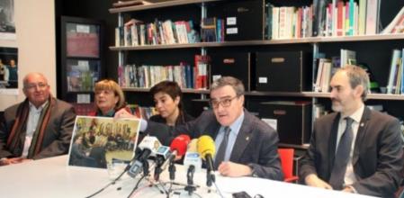 El alcalde de Lleida, Àngel Ros, durante la rueda de prensa de balance de sus diez año al frente de la Paeria.